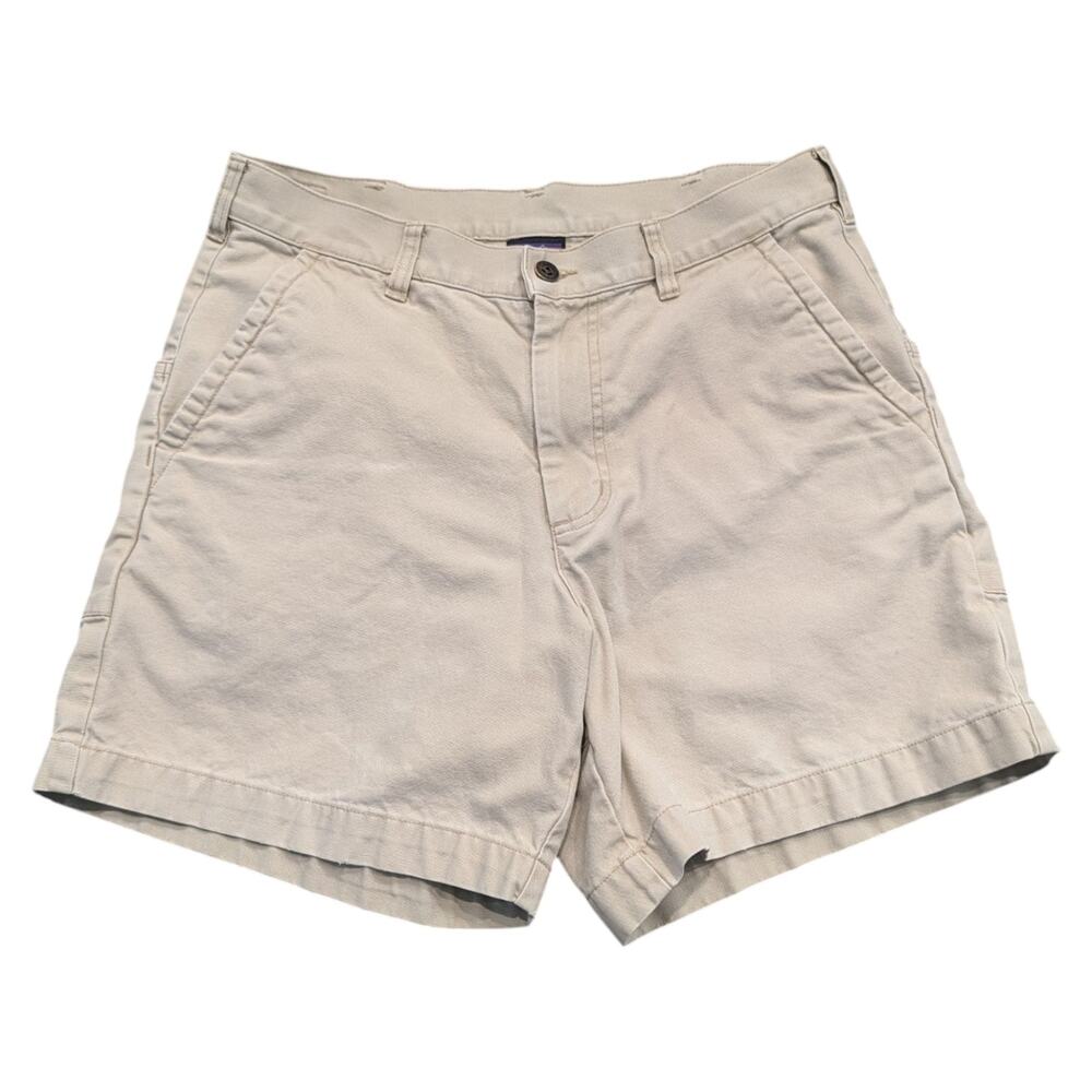 90s/Y2K Khaki Canvas Patagonia Shorts